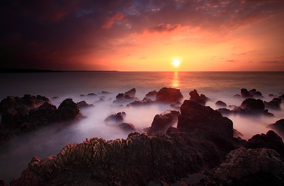 Hapuna Beach, Hawaii - Sunset
