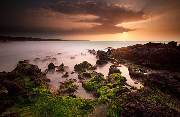 Hapuna Beach, Hawaii - Sunset